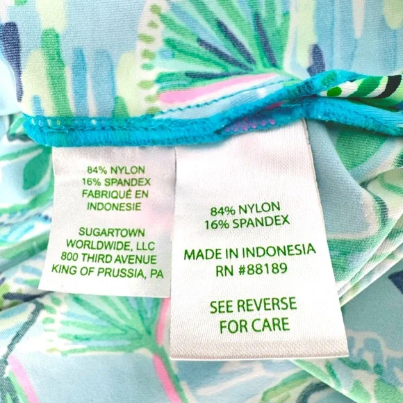 Lilly Pulitzer Swim Coverup Dress Blue - Picture 5 of 6